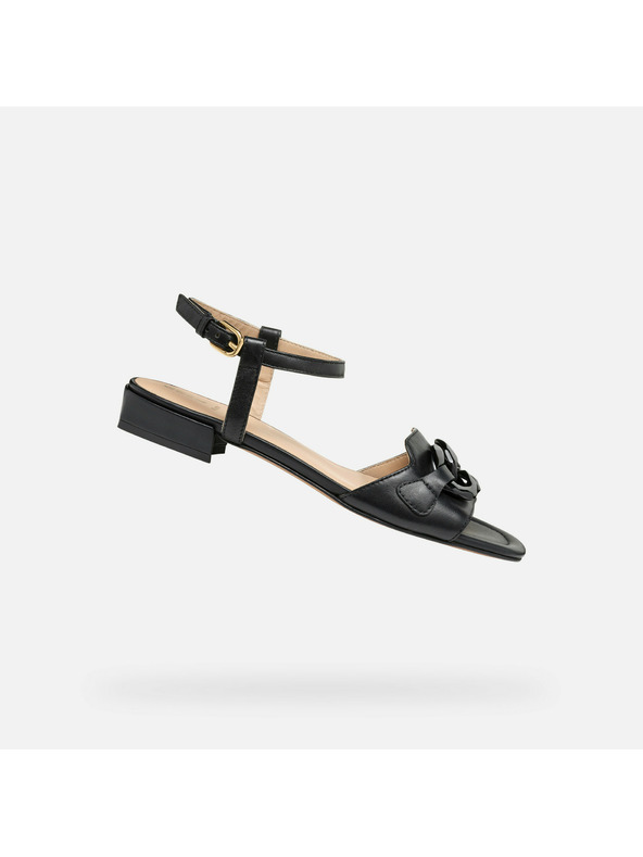 Geox Černé dámské sandály Geox New Eraklia 15