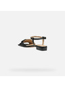 Geox Černé dámské sandály Geox New Eraklia 15