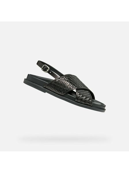 Geox Černé dámské sandály Geox Adelash