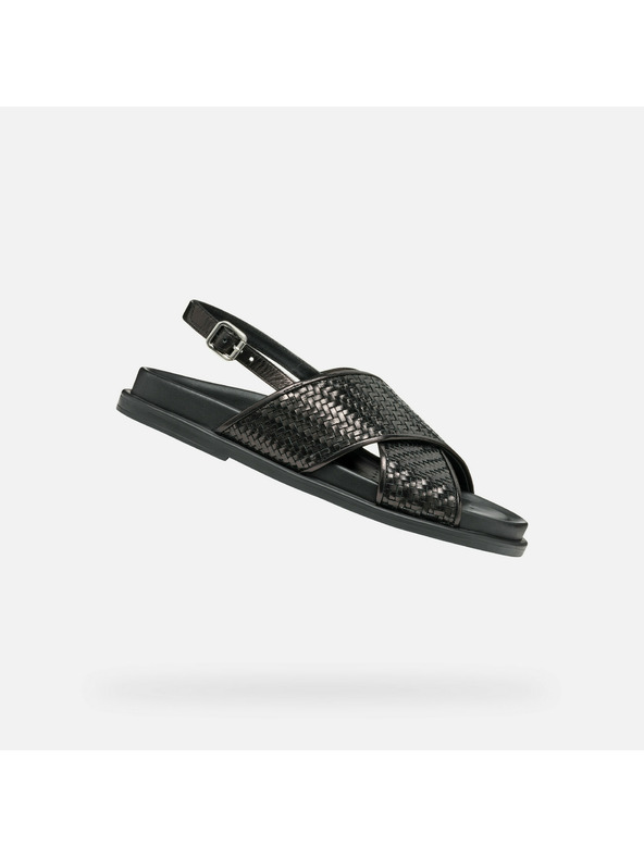 Geox Černé dámské sandály Geox Adelash