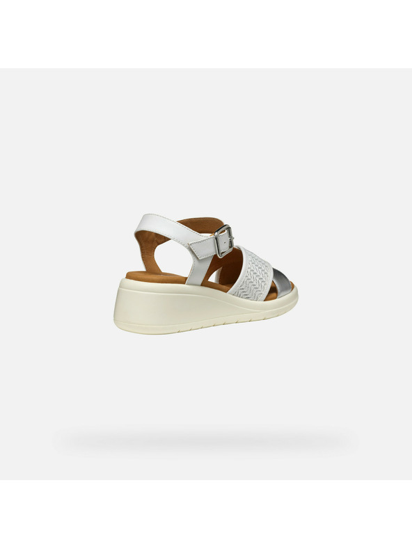 Geox Bílé dámské sandály Geox Meliconia