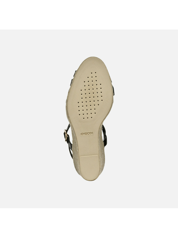 Geox Černé dámské sandály Geox Gelsa