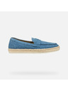 Geox Modré pánské mokasíny Geox Costuni