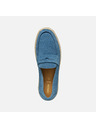 Geox Modré pánské mokasíny Geox Costuni