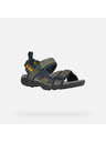 Geox Khaki pánské sandály Geox Terreno + Grip