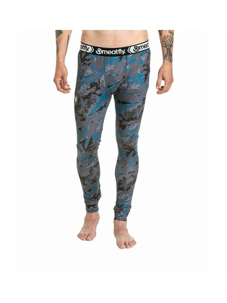 Meatfly Meatfly pánské termo kalhoty Sloan Mossy Petrol