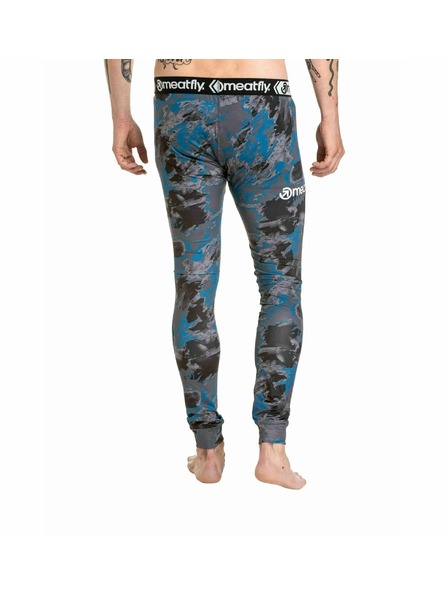 Meatfly Meatfly pánské termo kalhoty Sloan Mossy Petrol