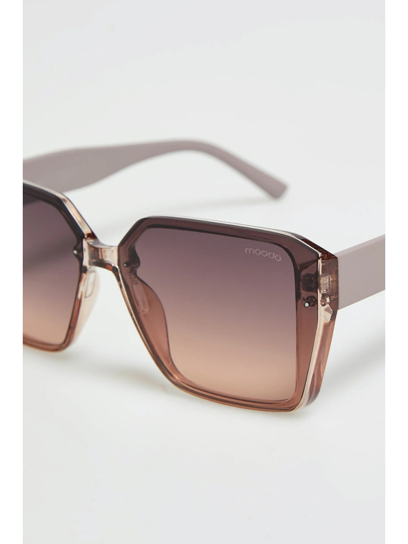 Moodo Sluneční brýle hnědé Moodo