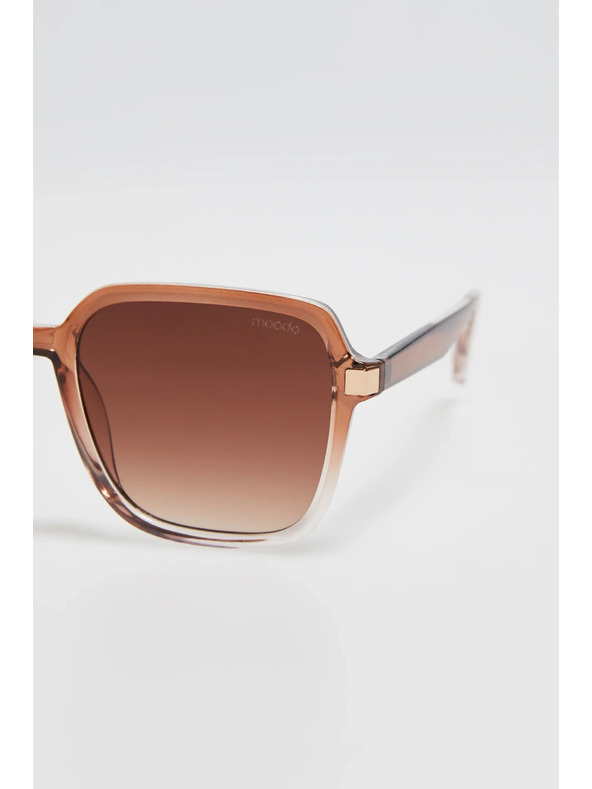 Moodo Sluneční brýle hnědé Moodo