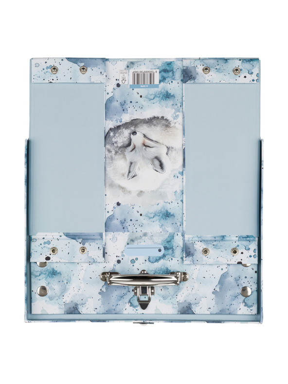 BAAGL  BAAGL Skládací školní kufřík Polar s kováním