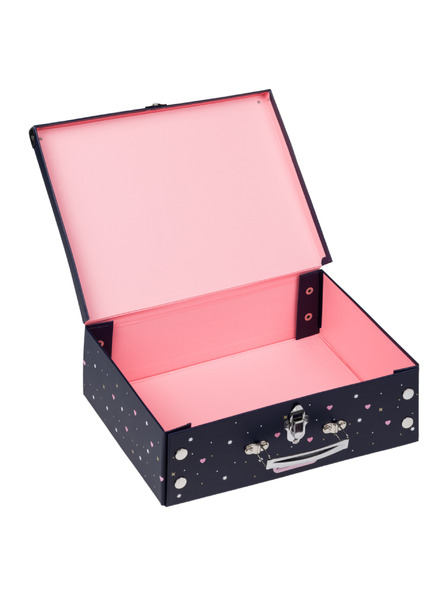 BAAGL  BAAGL Skládací školní kufřík Unicorn Gold s kováním