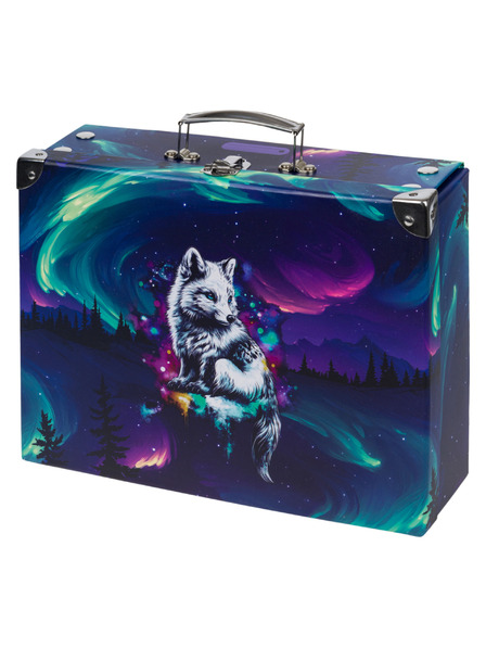 BAAGL  BAAGL Skládací školní kufřík Aurora s kováním