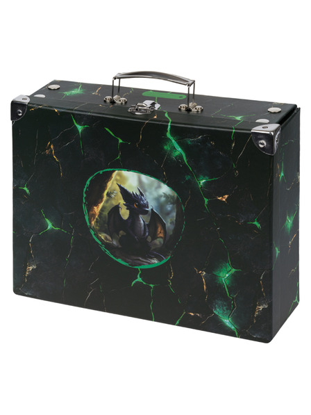 BAAGL  BAAGL Skládací školní kufřík Draci s kováním