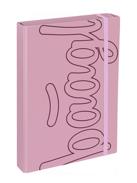 BAAGL  BAAGL Desky na školní sešity A4 Jumbo Rose