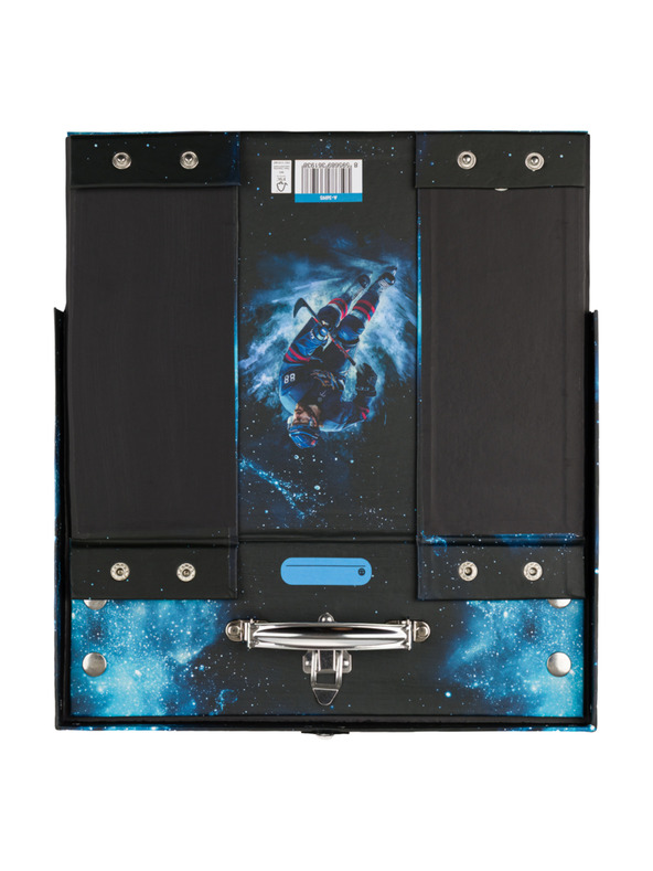 BAAGL  BAAGL Skládací školní kufřík Hokej s kováním