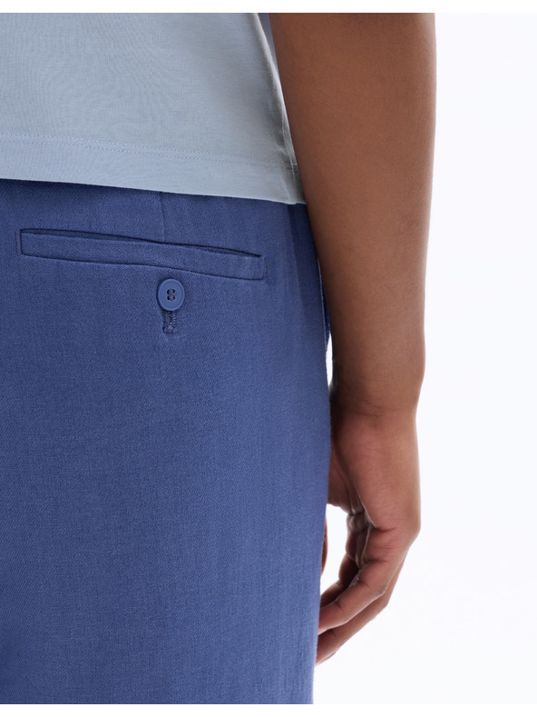 Celio Lněné kalhoty Dolinus