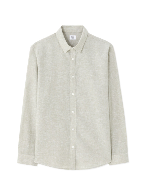 Celio Lněná košile Nalinco