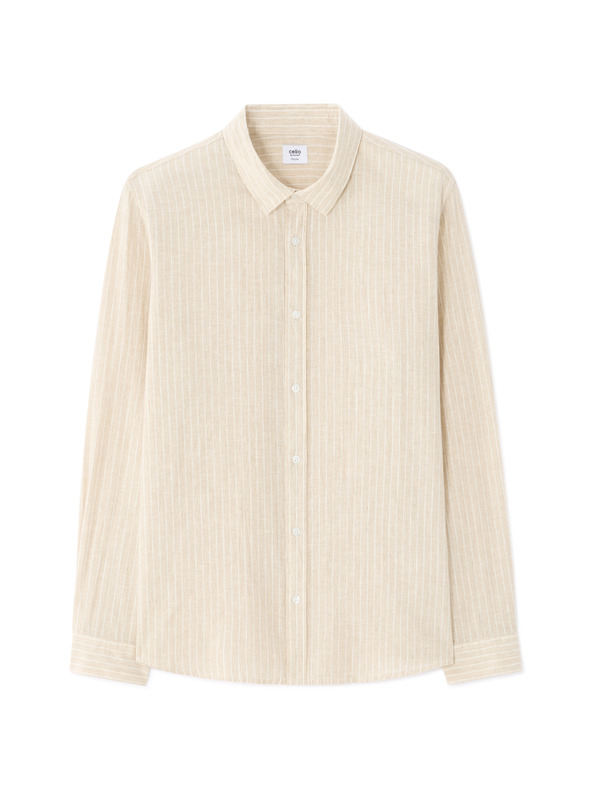 Celio Lněná košile Nalinco