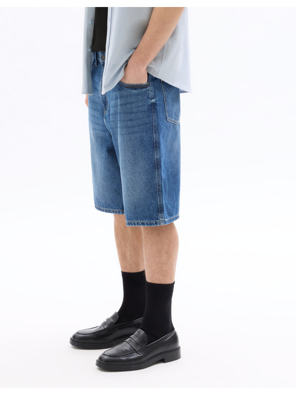 Celio Džínové kraťasy Lolargebm