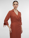 Orsay Hnědé dámské zavinovací šaty ORSAY