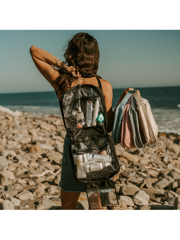 Heys Béžová kosmetická taška Heys Basic Toiletry Bag Tan