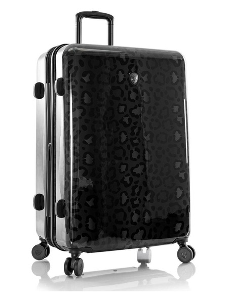 Heys Černý vzorovaný cestovní kufr Heys Black Leopard L