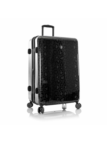 Heys Černý vzorovaný cestovní kufr Heys Black Leopard L