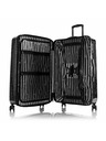 Heys Černý vzorovaný cestovní kufr Heys Black Leopard L