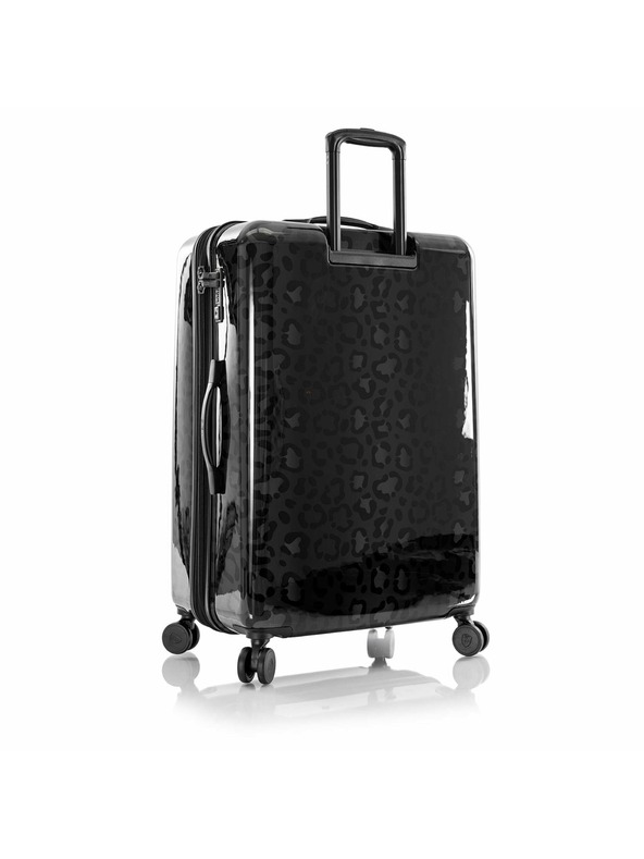 Heys Černý vzorovaný cestovní kufr Heys Black Leopard L