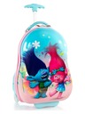 Heys Modrý dětský kufr Heys Kids Trolls Turquoise