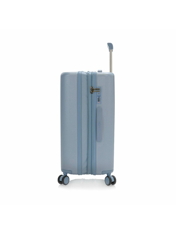 Heys Šedý cestovní kufr Heys Earth Tones M Glacier Grey