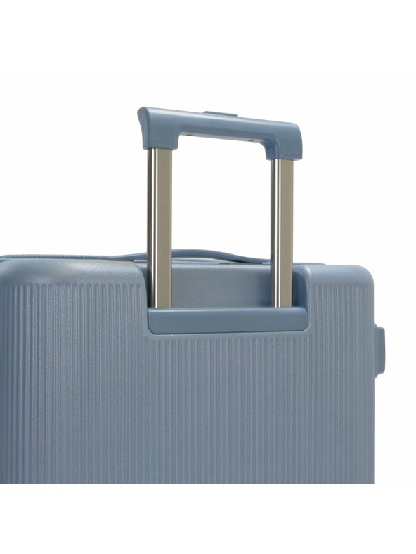 Heys Šedý cestovní kufr Heys Earth Tones M Glacier Grey