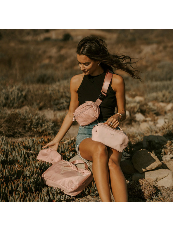 Heys Béžová kosmetická taška Heys Basic Makeup Bag Tan