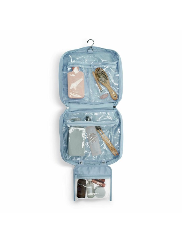 Heys Světle modrá kosmetická taška Heys Basic Toiletry Bag Stone Blue