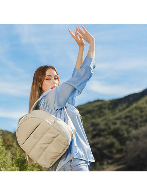 Heys Béžový unisex batoh Heys Puffer Backpack Atmosphere