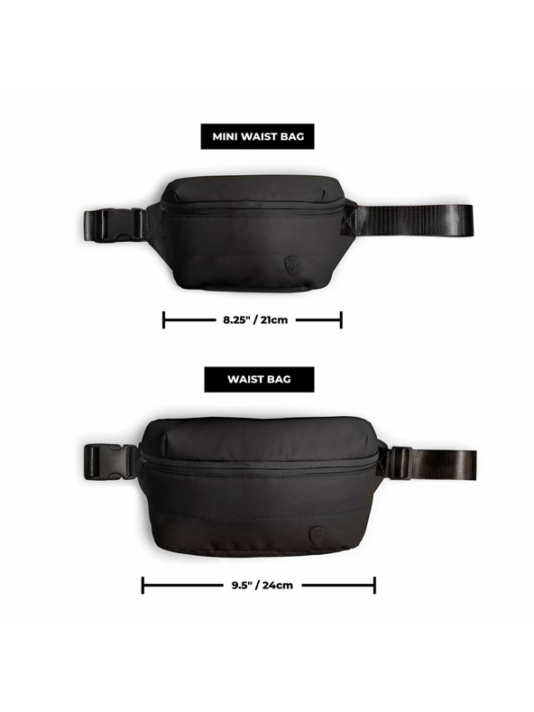 Heys Černá ledvinka Heys Puffer Mini Waist Bag