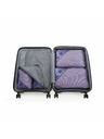 Heys Sada pěti cestovních taštiček v tmavě modré barvě Heys Metallic Packing Cube 5pc
