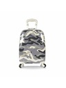 Heys Šedý dětský vzorovaný kufr Heys Kids 4w Grey Camo