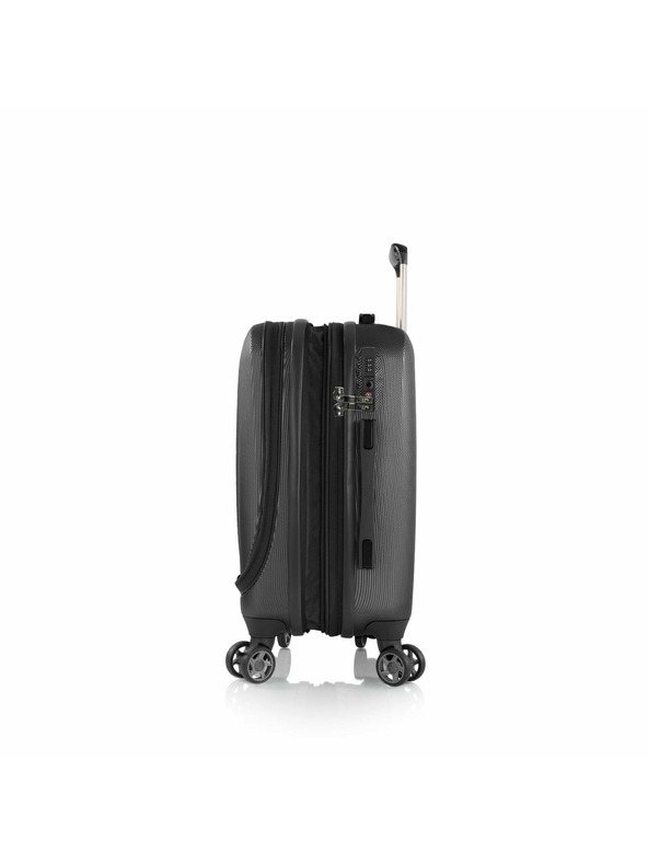 Heys Černý cestovní kufr Heys Vantage Smart Luggage S