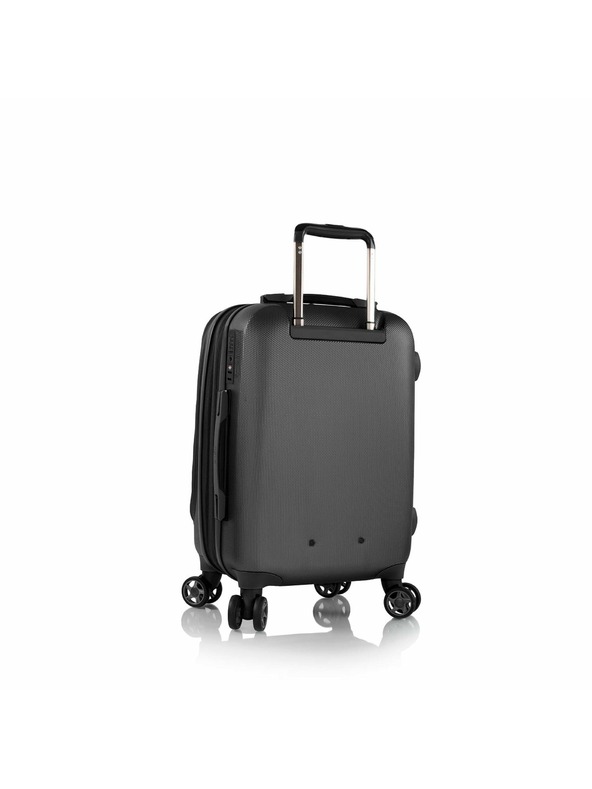 Heys Černý cestovní kufr Heys Vantage Smart Luggage S