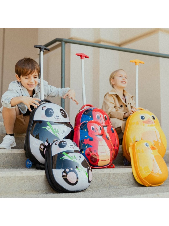 Heys Dětský kufr Heys Travel Tots Panda – set of backpack and suitcase