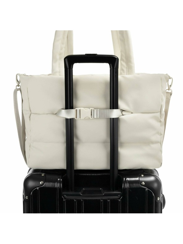 Heys Kabelka Heys Puffer Travel Tote Off White