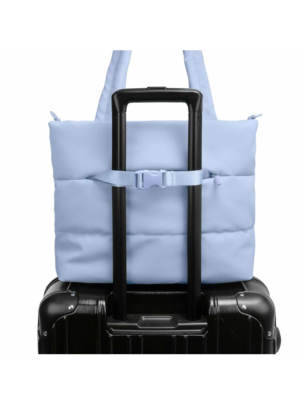 Heys Kabelka Heys Puffer Tote Bag Light Blue