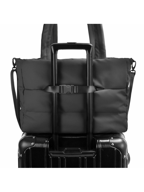 Heys Kabelka Heys Puffer Travel Tote Black