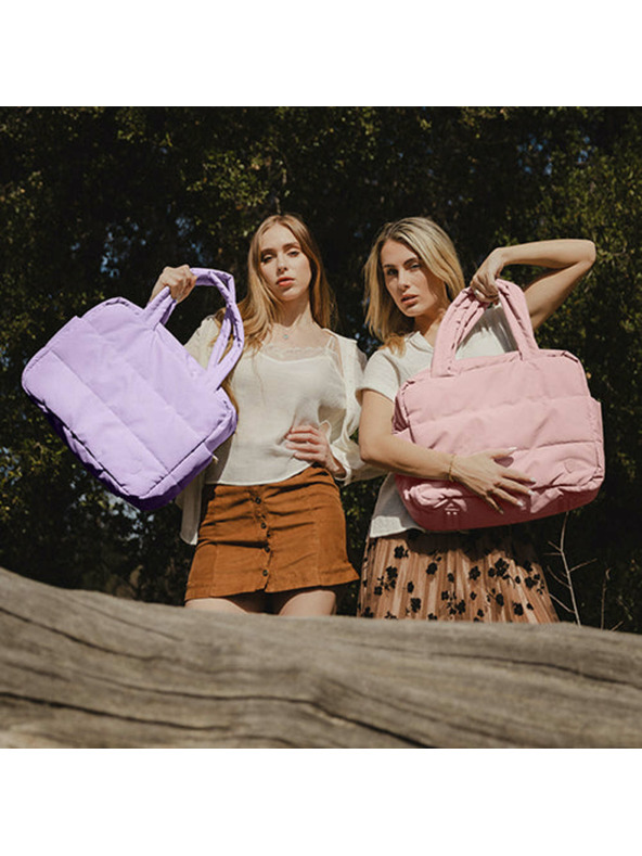 Heys Kabelka Heys Puffer Personal Bag Lavender