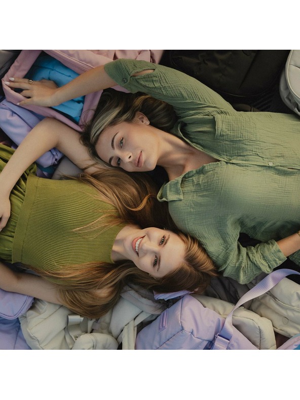 Heys Batoh Heys Puffer Backpack Light Blue