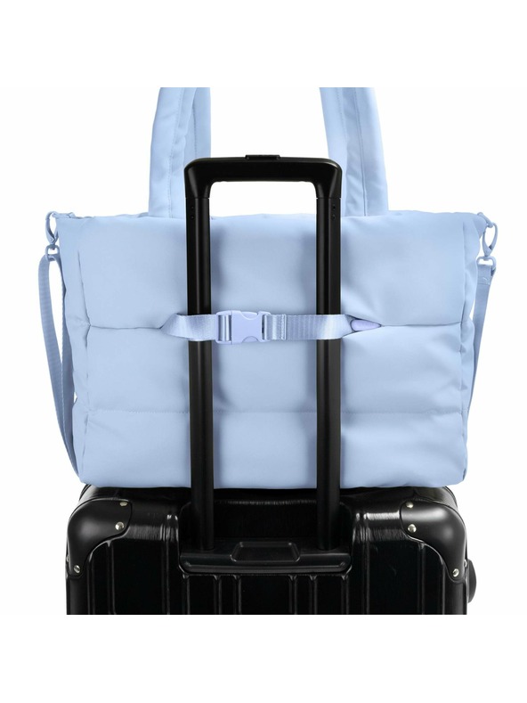 Heys Kabelka Heys Puffer Travel Tote Light Blue