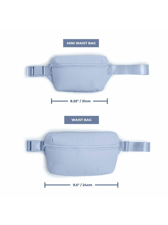 Heys Ledvinka Heys Puffer Waist Bag Light Blue