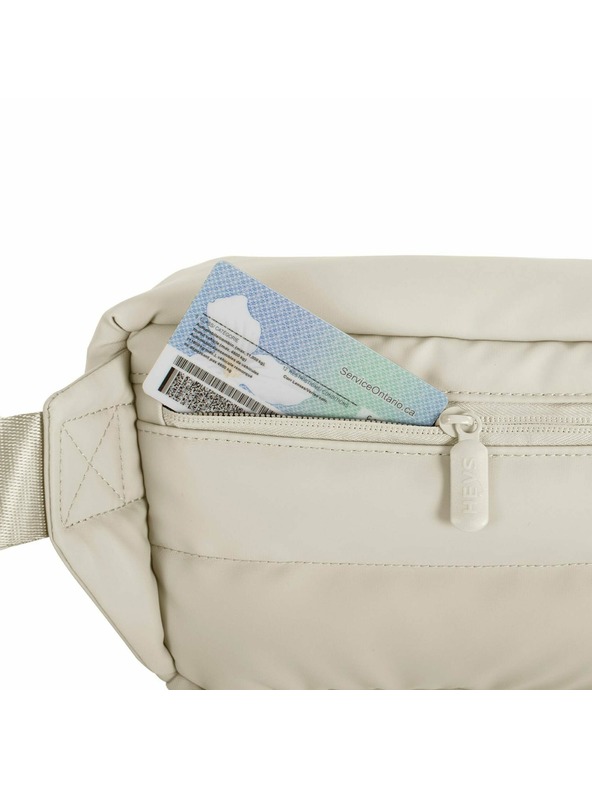 Heys Ledvinka Heys Puffer Waist Bag Off White