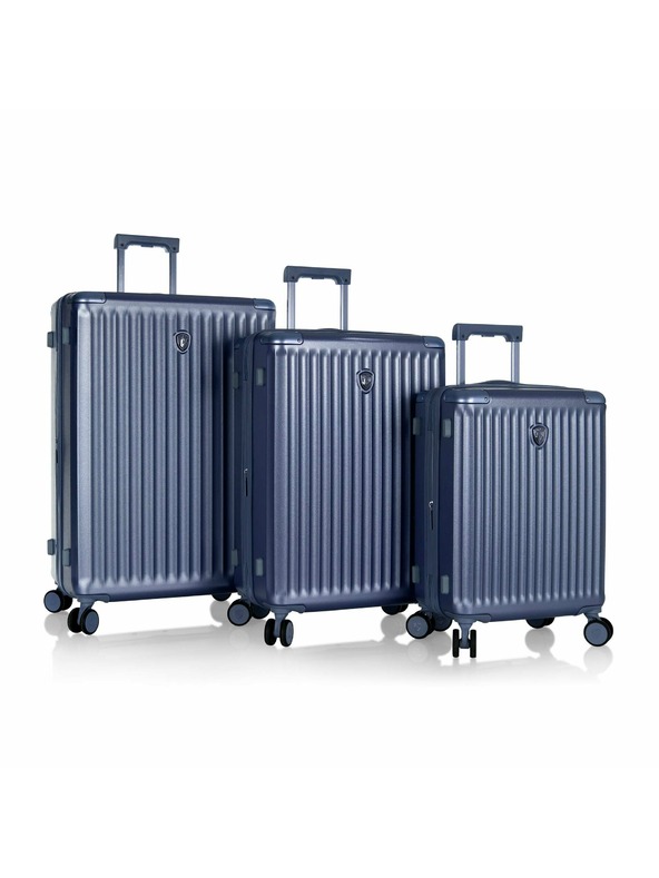 Heys Sada cestovních kufrů Heys Luxe S,M,L Navy
